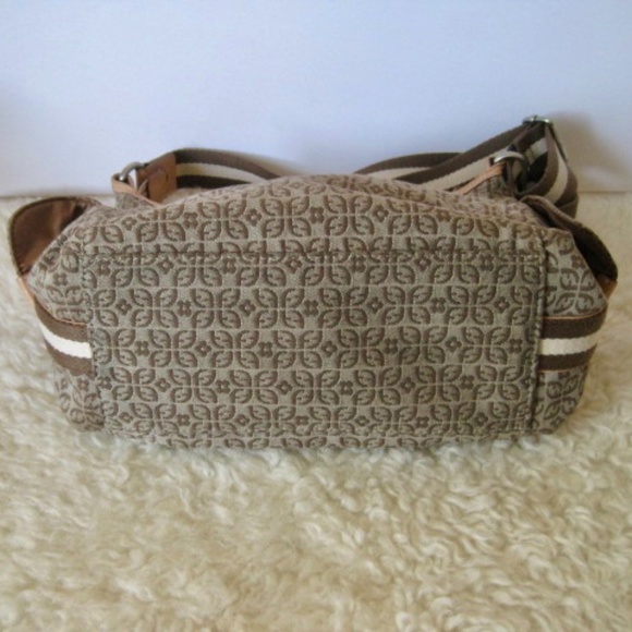 FOSSIL Monogram Canvas Shoulder Bag - Picture 4 of 9